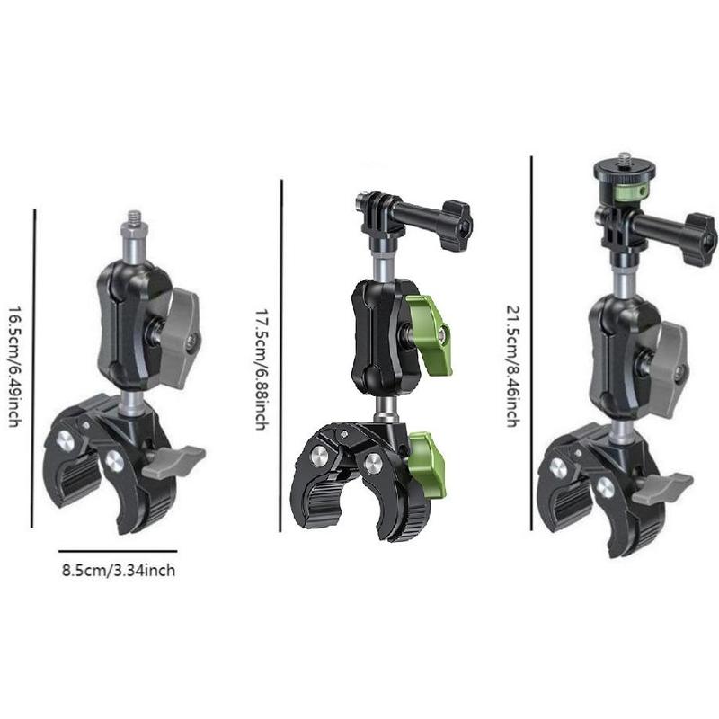 Action Camera Bracket, Motorcycle Handlebar Camera Mount, Riding Bracket, Bicycle Motorcycle Handlebar Mount, Camera Accessories