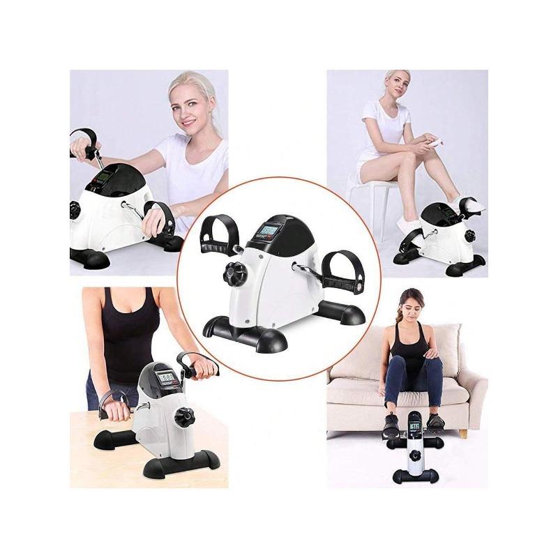 1PC Undertable Bicycle Pedal Exercise Machine Portable Home Fitness Bicycle Pedal Exercise Machine Foot Pedal Portable Bicycle Leg Pedal Hand Portable Mini Bicycle