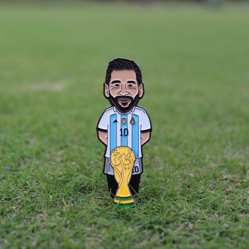 Soccer Player Golf Divot Tool