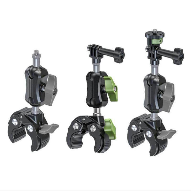 Action Camera Bracket, Motorcycle Handlebar Camera Mount, Riding Bracket, Bicycle Motorcycle Handlebar Mount, Camera Accessories