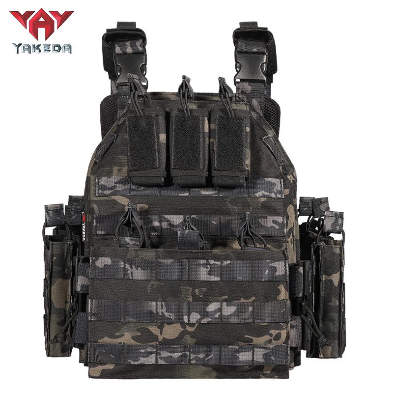 YAEKDA VT-6026-1 Outdoor Sports Vest for Men and Women, Protection Secure VEST, Tactical Training Vest