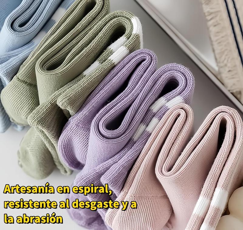 8 Pairs of Women's Non-Slip Yoga Socks for Yoga, Pilates, Dance and more, available in a variety of colors.