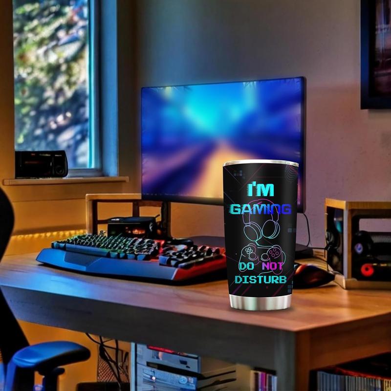 Gamer Tumbler 20oz Gaming Mugs Gamer Gifts For Men - Teen Boys Gift Ideas Video  Gifts For Men - Teenage Boy Birthday Gifts For Teen Boys Gifts For Gamers Gamer Girl Gifts - Gifts For Gamers Men