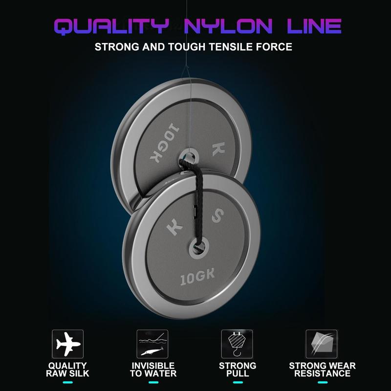 120m Monofilament Fishing Line, 1 Count Abrasion Resistant Super Strong Nylon Line, Fishing Line for Freshwater Or Saltwater Outdoor Fishing