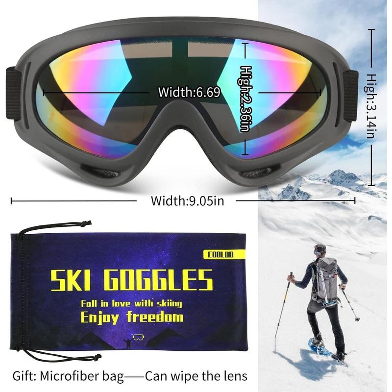 Goggles Snowboard Goggles Sports Anti-Glare HD Lens UV 400 Skiing Sunglasses