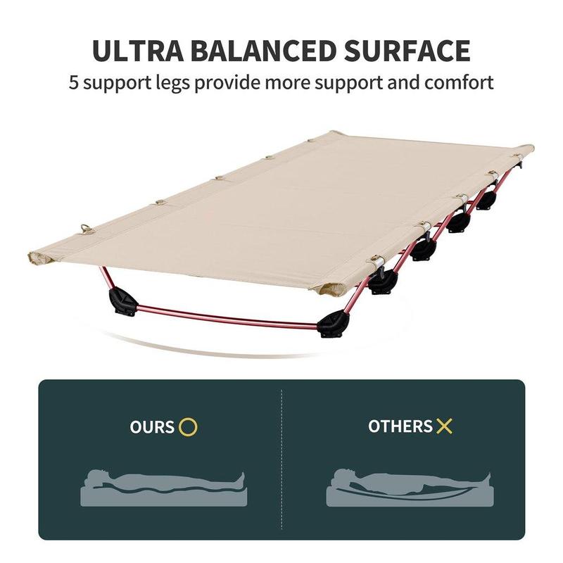 Portable Folding Camping Bed, Lightweight Sleeping Bed, Sleeping Mat, Outdoor Camping Hiking Lightweight Sleeping Bed, Travel Mattress, Comfy Bed Sets, Camping & Hiking Equipment