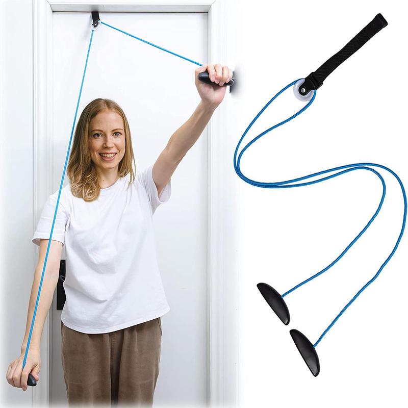 Shoulder Pulley for Physical Therapy, Exercise Pulleys System for Shoulders Rehab Over Door, Physical Therapy Equipment for Alleviate Shoulder Pain