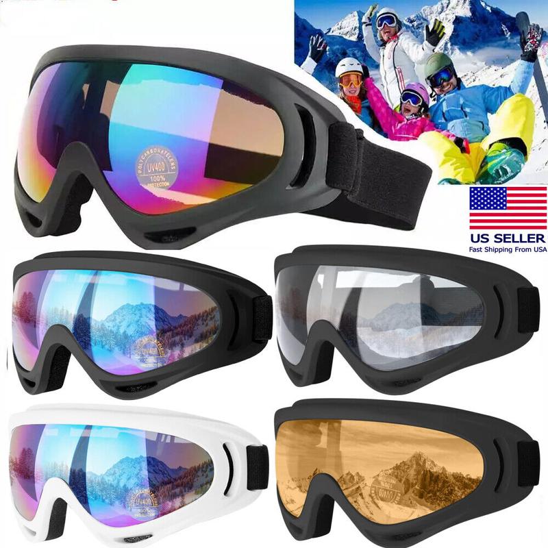 Goggles Snowboard Goggles Sports Anti-Glare HD Lens UV 400 Skiing Sunglasses