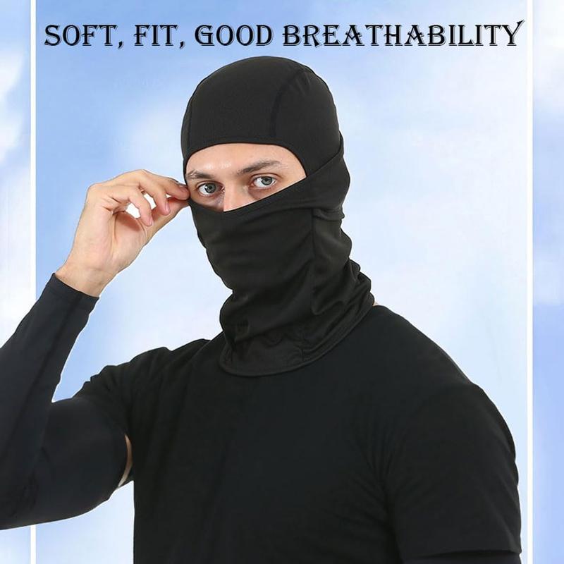 2 Pack Ski Mask for Men Women Balaclava  Mask Summer Shiesty Mask Full  Mask for   Sun UV Protection