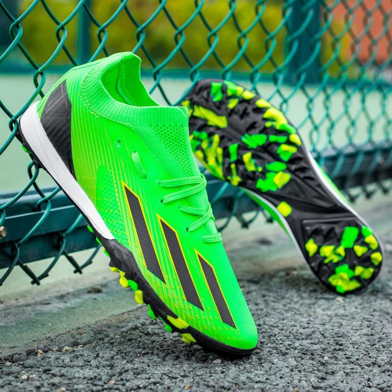 Mens Soccer Spikes Professional Turf Soccer Shoes Mens Indoor Outdoor Competition Training Athletic Big Boy's Sneakers