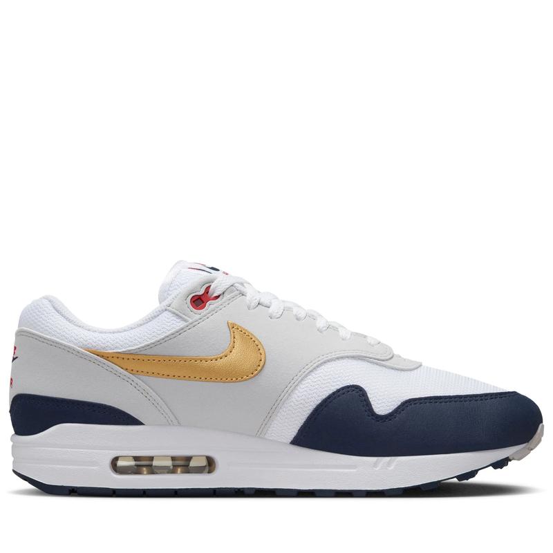 Nike Air Max 1 Olympic Obsidian White Light Smoke HM9604-400 Mens Fashion Sneakers New