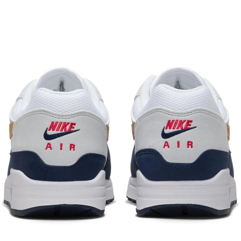 Nike Air Max 1 Olympic Obsidian White Light Smoke HM9604-400 Mens Fashion Sneakers New