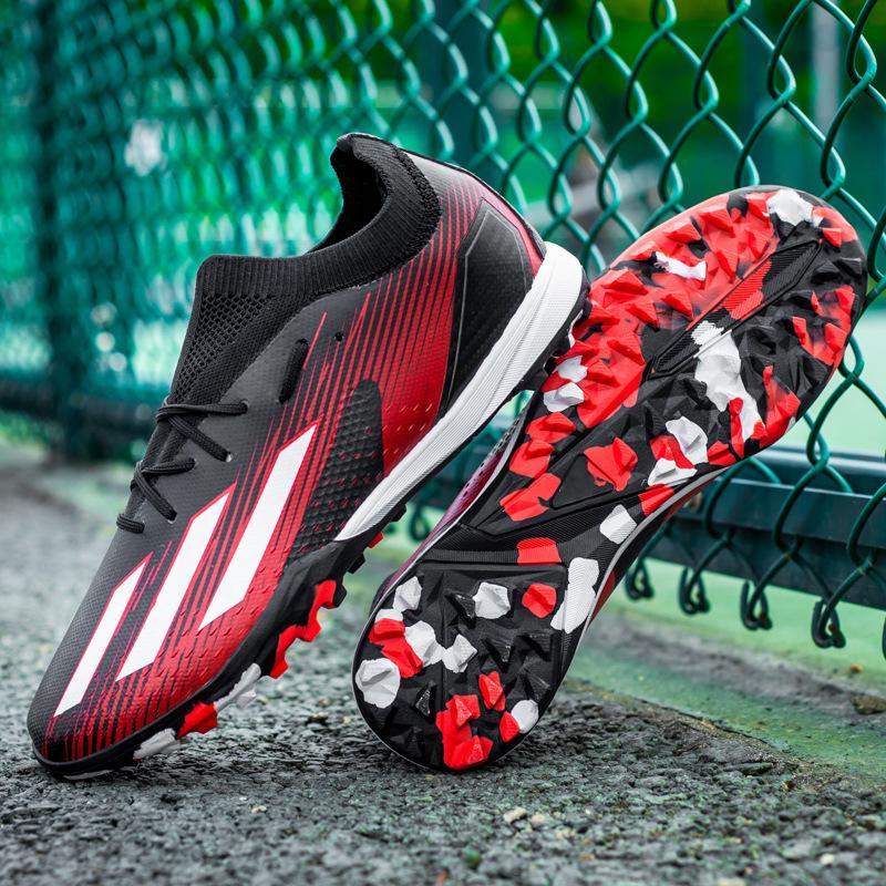 Mens Soccer Spikes Professional Turf Soccer Shoes Mens Indoor Outdoor Competition Training Athletic Big Boy's Sneakers