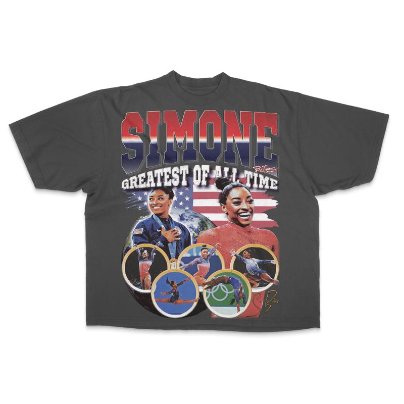 Simone Biles Vintage Unisex Sport Tshirt