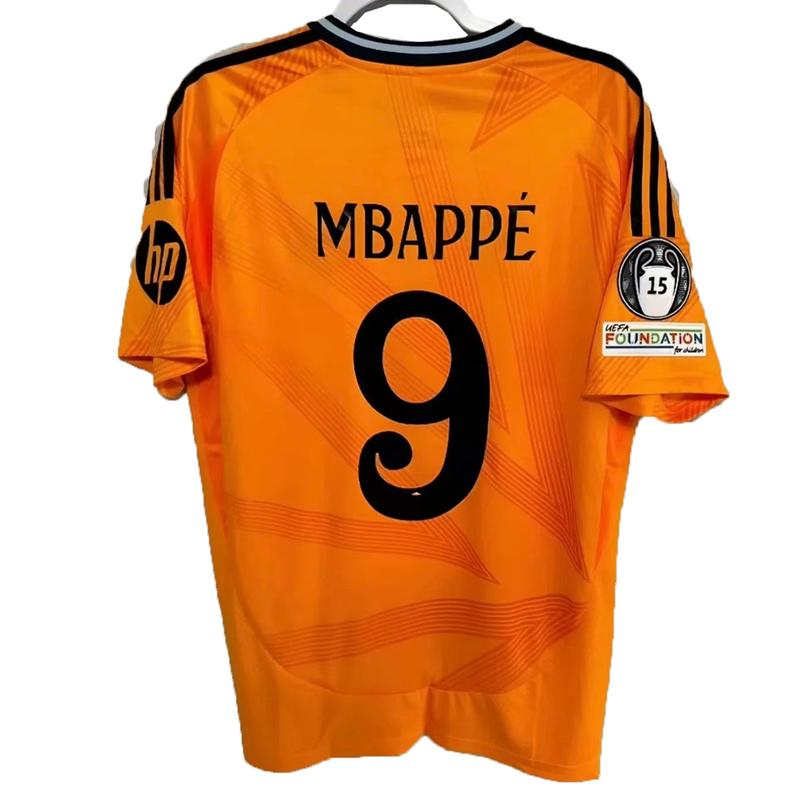 Soccer Jersey 24-25 Champions League Away Jersey Number 9 Mbappe Jersey