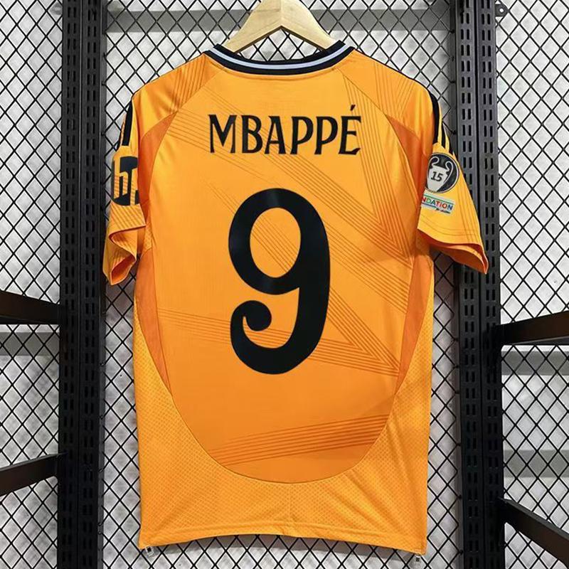 Soccer Jersey 24-25 Champions League Away Jersey Number 9 Mbappe Jersey