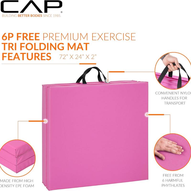 All Purpose Folding Anti Tear Exercise Training Gym & Gymnastics Balance Mat - Multiple Options