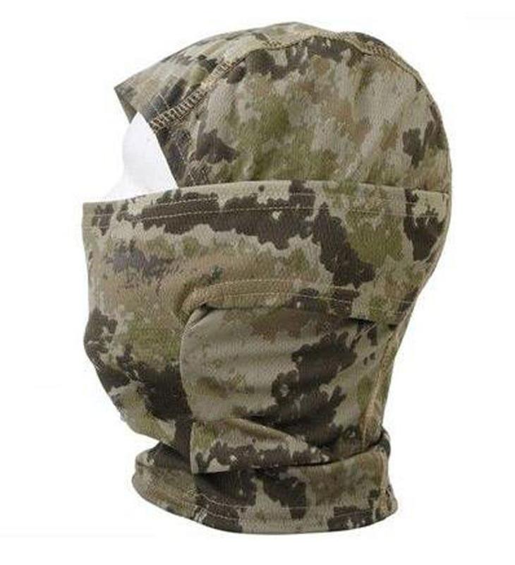 Camo Balaclavas Full Face Mask for Windproof Helmet Liner Military Tactical Mask