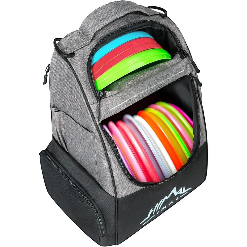 Disc Golf Bag Holds 22+ Discs, Durable Disc Golf Backpack with Large Capacity, and Multiple Storage Pockets