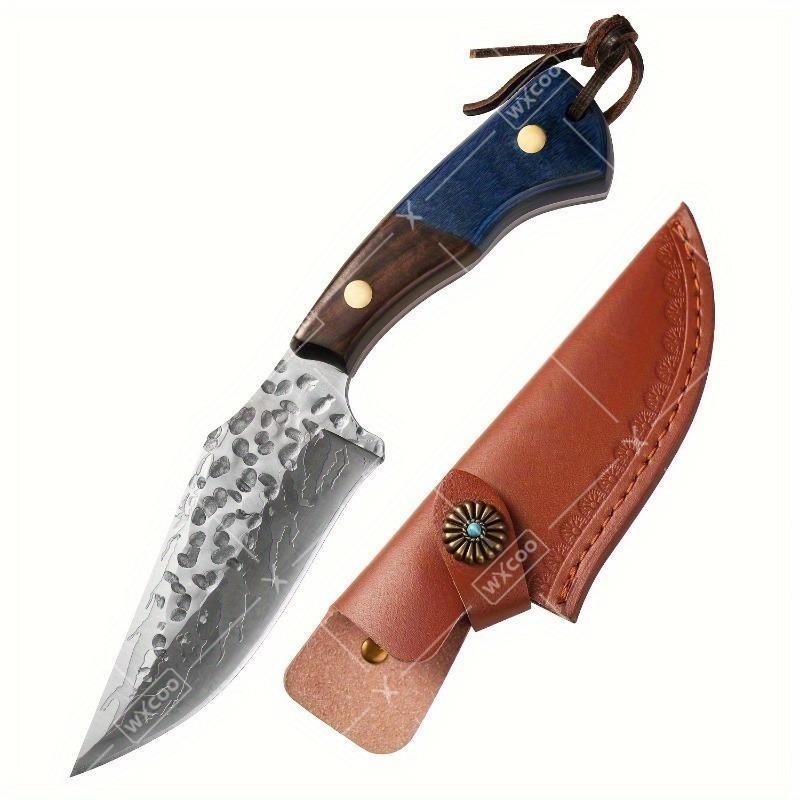 Kitchen Knife for Outdoor Camping Portable Stainless Steel Forged Pocket Knife - Perfect for Outdoor Camping and Barbecue! Hunting Knife Boning Knife BBQ outdoor knife