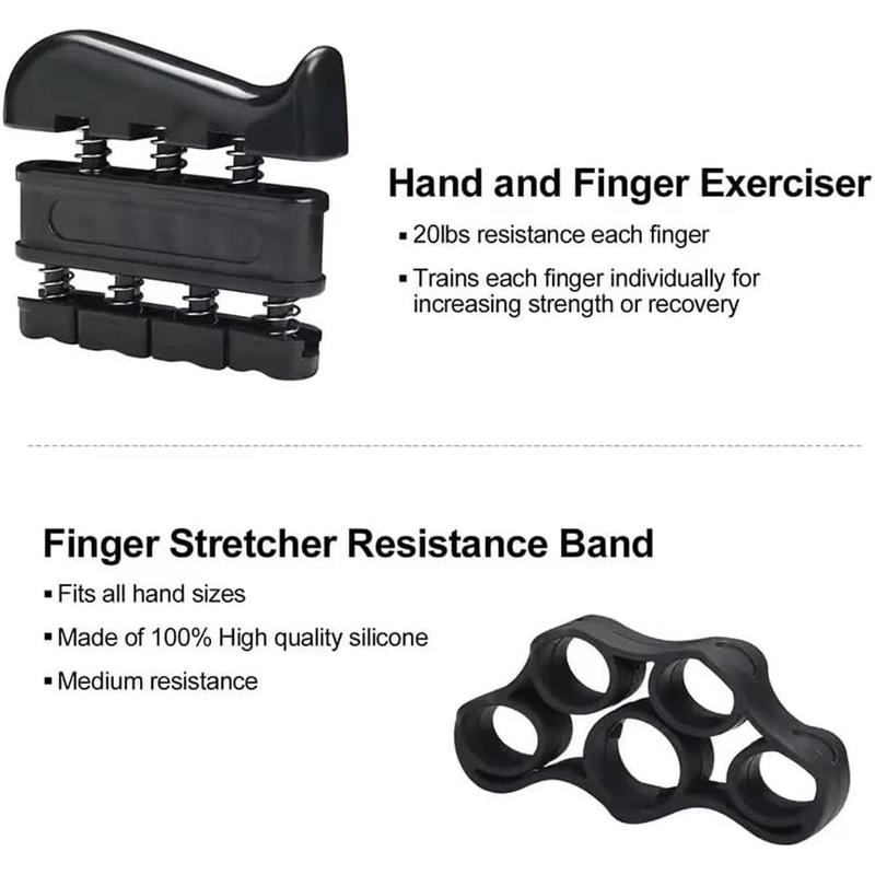 Grip Strengthener Forearm Strengthener Hand Grips Strengthener Kit-5 Pack,Grip Ring & Stress Relief Grip Ball for Athletes