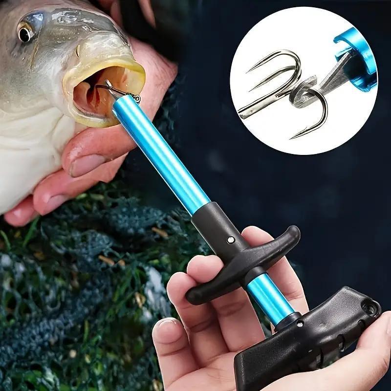 T-shaped Fishing Hook Remover, 1 Count Portable Lightweight Fishing Hook Extractor, Multifunctional Fishing Accessories For Outdoor, Christmas, Christmas Gift