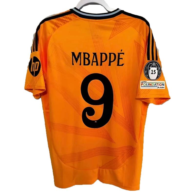 Soccer Jersey 24-25 Champions League Away Jersey Number 9 Mbappe Jersey