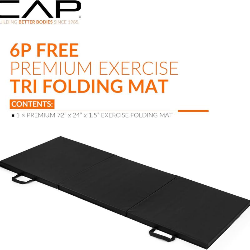 All Purpose Folding Anti Tear Exercise Training Gym & Gymnastics Balance Mat - Multiple Options