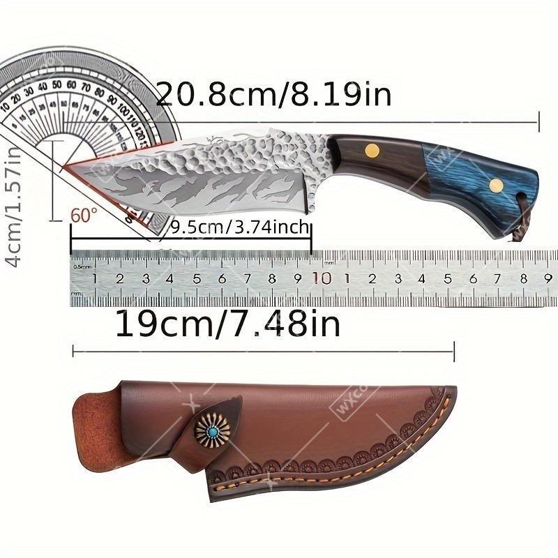 Kitchen Knife for Outdoor Camping Portable Stainless Steel Forged Pocket Knife - Perfect for Outdoor Camping and Barbecue! Hunting Knife Boning Knife BBQ outdoor knife