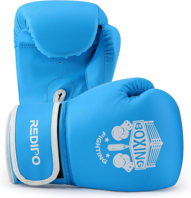 Redipo 4OZ Boxing Gloves, Sponge Foam Training Sparring Gloves Thai Kick Boxing for Boys and Girls Age 3 to 9 Years