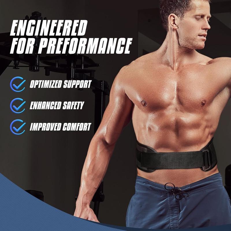 Gym Weight Lifting Belt, Adjustable Back Support Cross Training Belt, Fitness Belt for Men & Women, Sports & Outdoor Accessories