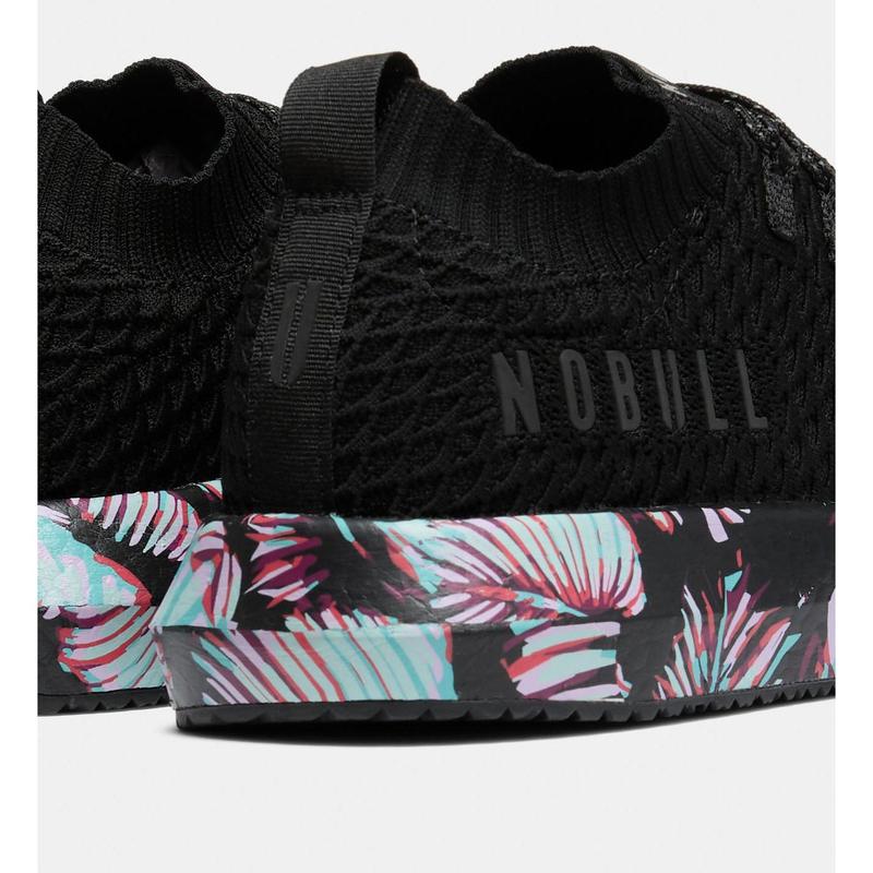 NOBULL Women's Drive Knit Shoe in Midnight Palm - Cardio Sneaker, Running Footwear