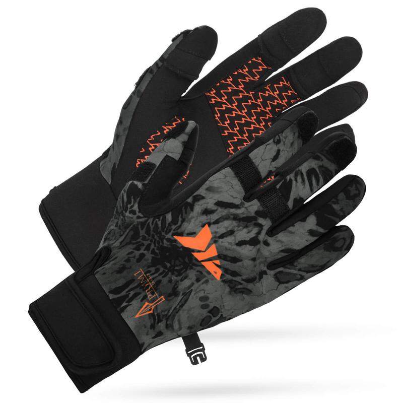 KastKing Mountain Mist Fishing Gloves for Men and Women - Ideal for Ice Fishing, Photography, or Hunting in Cold Winter Weather