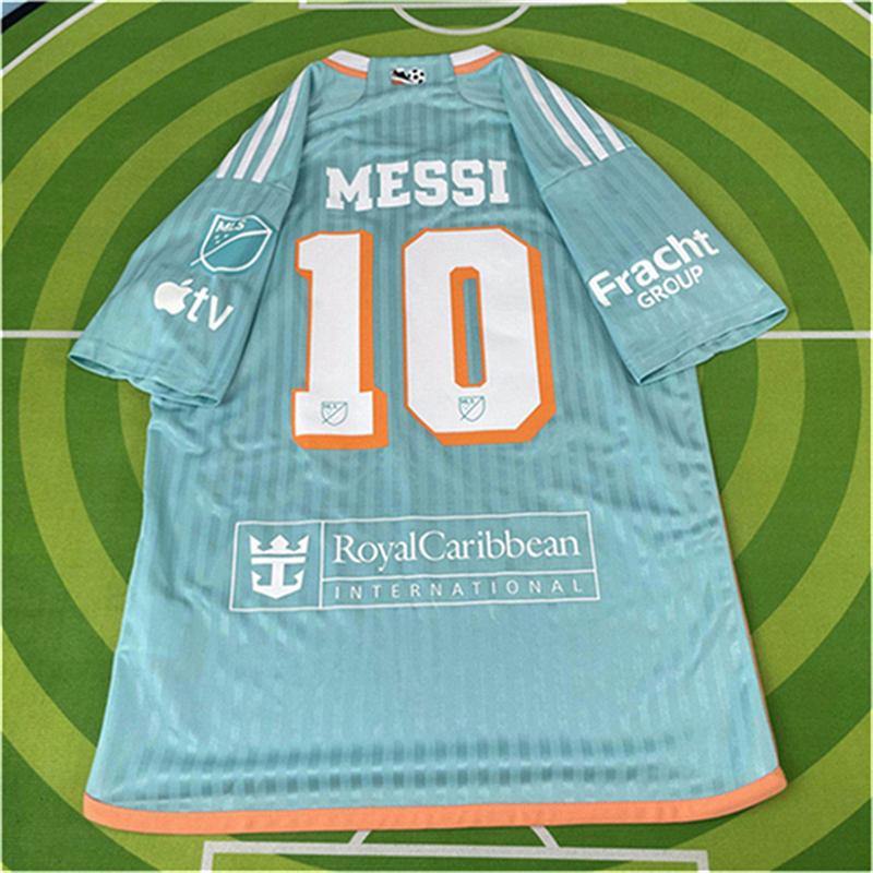 24 25 Miami away Messi jersey fan version jersey cool versatile fashion jersey